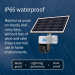 P2P 1080P HD 20W Solar panel 20000mA battery recharge indoor outdoor waterproof European 4g sim card CCTV camera