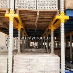 Customized Storages Pallet Rack Galvanized Q235-Cold Rolled Steel Warehouse Metal Pallet Racking