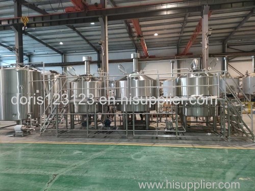 2500L Stainless Steel brewhouse system