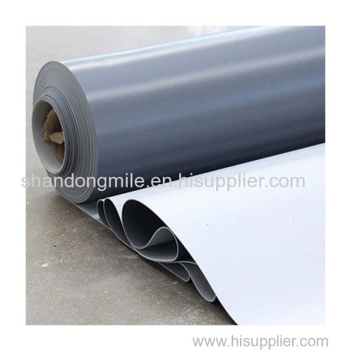 Customized Roll Length Anti-UV PVC Flexible Waterproof Membrane Liner for Roof Waterproofing