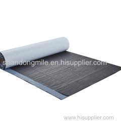 Artificial Sand and Release Film Waterproofing Coiled Sheet Pre-applied HDPE Membrane