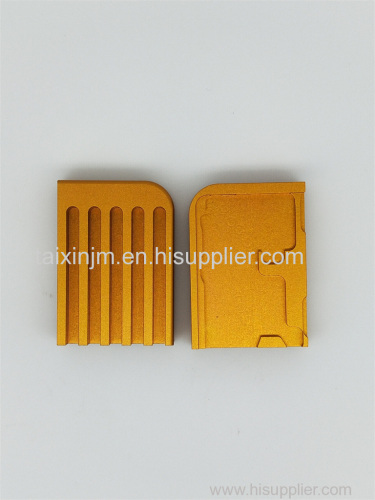 Gold plated heat sink