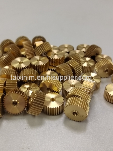 Aluminum bronze small modulus spur gear