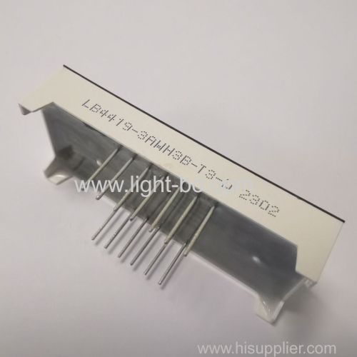 Ultra bright white Triple Digit 7 Segment LED Display Common Anode with minus sign