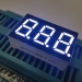 3 digit 0.36 inch common cathode white 7 segment led display;0.36 cc white