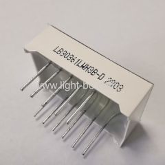 3 digit 0.36 inch (9.2mm) common cathode ultra bright white 7 segment led display