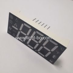 Ultra bright Red 7 Segment LED Display 3 Digit common anode for refrigerator control
