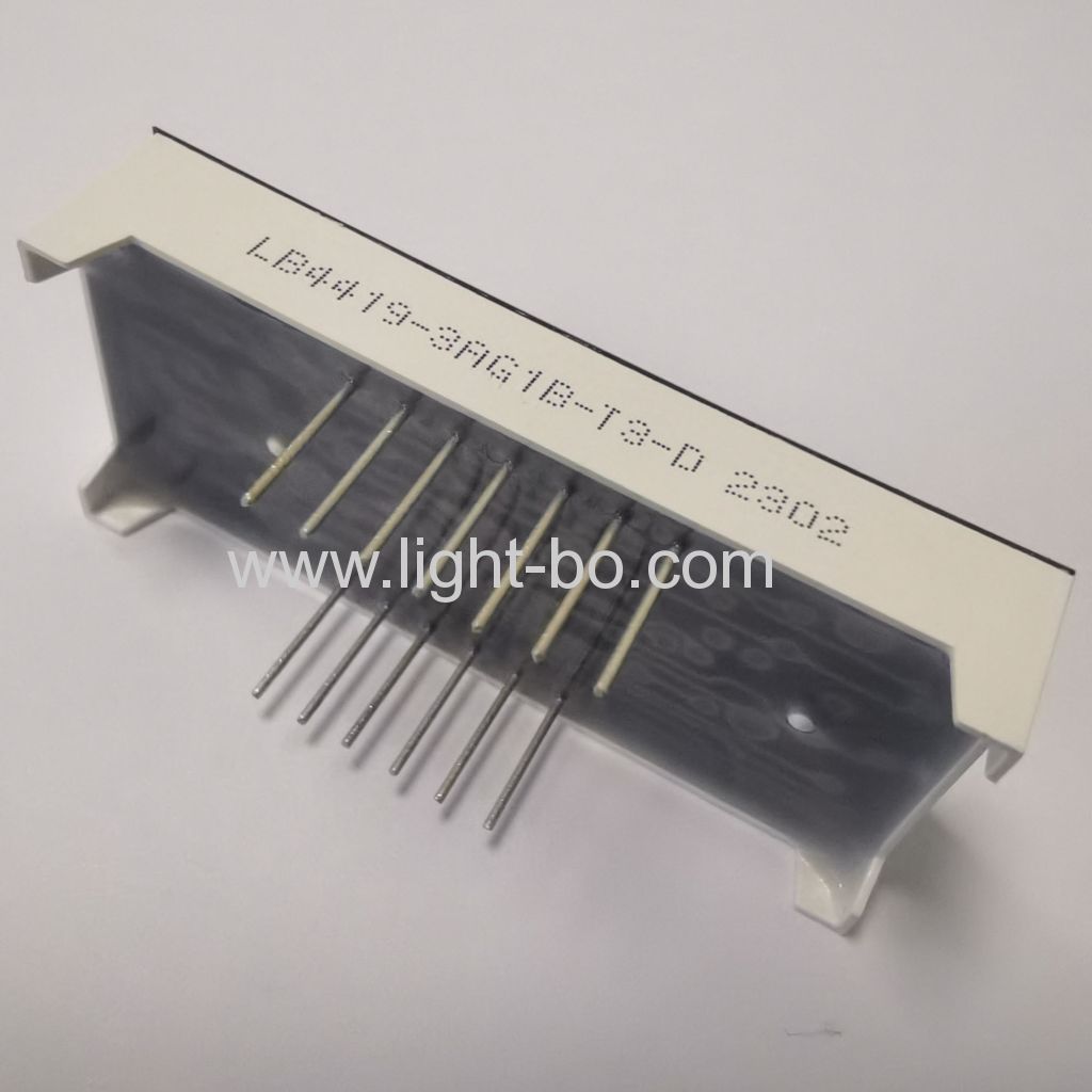 Pure Green Triple-Digit 7 Segment LED Display Common Anode for digital refrigerator control panel