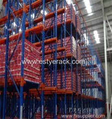 steel drive in pallet rack of powder coating sprayed galvanized drive in rack