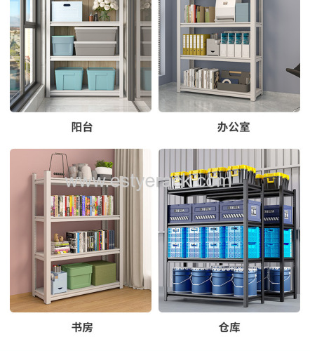 boltless shelving rack for home and office use