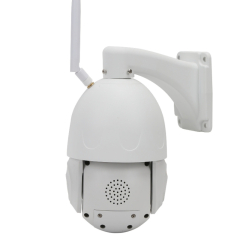 120m Starlight Color IR Vision P2P human tracking wifi wireless ip speed dome camera two way audio 128G SD card camera