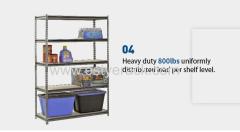 slotted angle storage rack