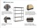 light duty rivet shelving racks