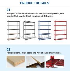 light duty rivet shelving