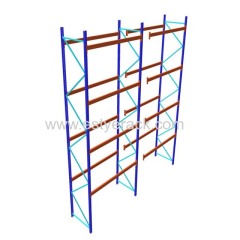 Heavy Duty Warehouse Storage System Steel Euro Pallet Rack