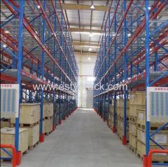 Galvanized Upright Frame EU Standard Heavy Duty Warehouse Storage Pallet Racking