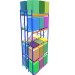 warehouse storage racks of galvanized