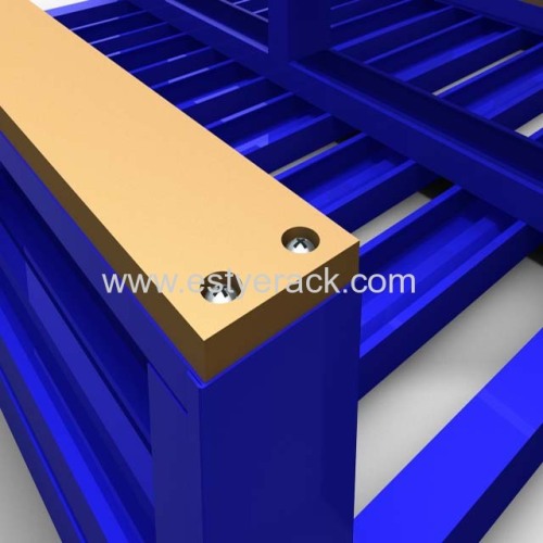 metal storage pallet cooperate with forklift