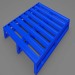 Iron pallet for warehouse storage