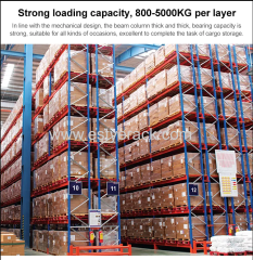 Flexible Storage EU Standard Pallet Rack Warehouse Storage Pallet Racking