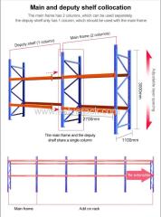 warehouse pallet rack and shelving storage rack