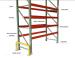 warehouse storage racks of galvanized