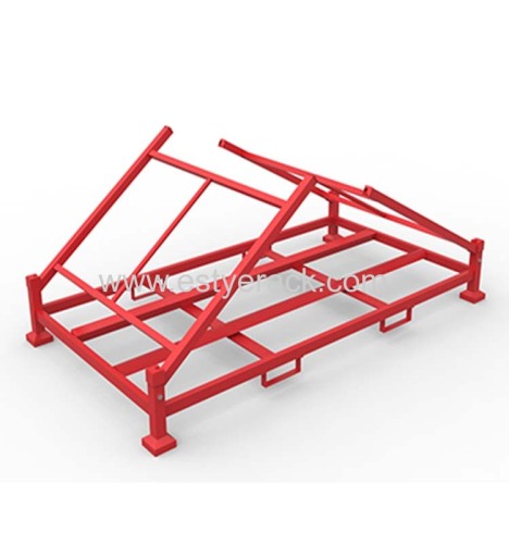 heavy duty stackable metal storage and display truck tire racks