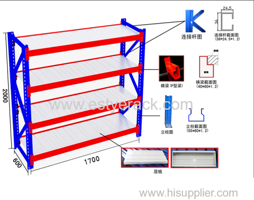 long span shelving rack