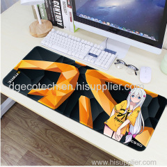 OEM custom full color printing computer gaming mouse pad brand mouse pad for game players