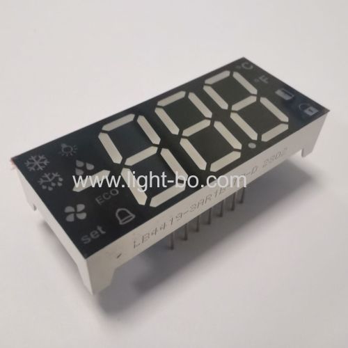 Ultra bright Red 7 Segment LED Display 3 Digit common anode for refrigerator control