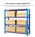 heavy duty warehouse shelving system long span shelf for stack storage rack