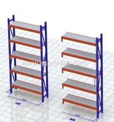 wholesale warehouse shelve system metal light duty storage rack boltless 4 tier assemble medium duty long span shelving