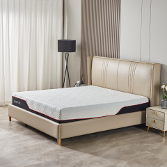 Bedroom Furniture 12 Inch Gel Plush Ventilate Memory Foam Hybrid Cotton Economic Pu Waterproof Rolling Mattress for Well