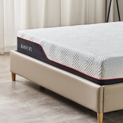 Bedroom Furniture 12 Inch Gel Plush Ventilate Memory Foam Hybrid Cotton Economic Pu Waterproof Rolling Mattress for Well