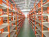 Long span shelving rack of light duty and medium duty of steel panel or wood board