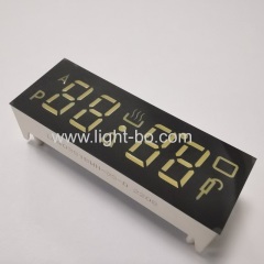 Ultra white 4 Digit Oven Timer 7 Segment LED Display common anode with Operating Temperature +120C