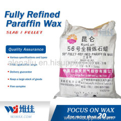 KUNLUN brand fully paraffin wax