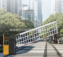 High Quality 2 Fence Parking Boom Barrier For Park