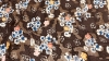 100% Polyester Cut Flower Chiffon Fabric