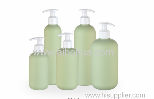 pe green plastic bottle