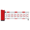 Intelligent Durable Automatic Fence Boom Parking Barrier Gate
