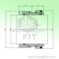 FITS10 120mm single balanced seal