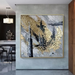 Hand-painted canvas oil painting abstract landscape wall decoration art