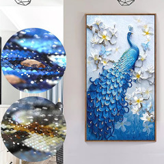 DIY hand-painted oil painting home decoration