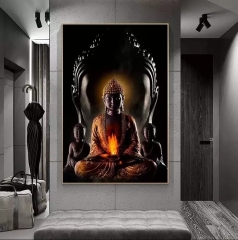 Buddha painting wall art home decoration