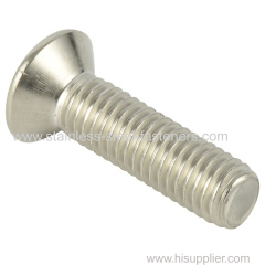 Stainless Steel 304 316 Hexagonal Socket CSK Head Machine Screw