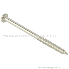 Stainless Steel 304 316 Countersunk Pan Wafer Truss Head Self-Tapping Screw 18-8SS