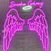 Popular Custom Led Light Neon Sign No Moq Angel Wings Neon Sign Custom Led Customize Led Logo