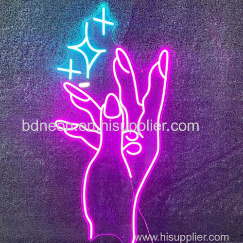 Customizable LED Neon Light Sign Rainbow Wall Hanging Led Neon Lights for Business Event