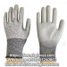 PU coated anti cut gloves cut resistant gloves